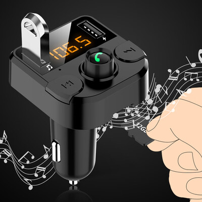 

Willstar Wireless Bluetooth Car FM Transmitter Dual USB Charger MP3 Player Handsfree