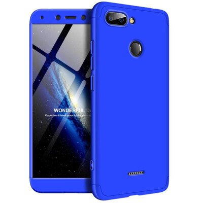 

MOONCASE Red rice 6 three-section all-inclusive shield - blue