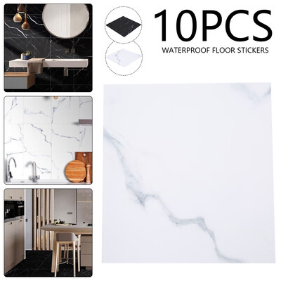 

10Pcs Wall Sticker Marble Pattern Thickened Wear-resistant