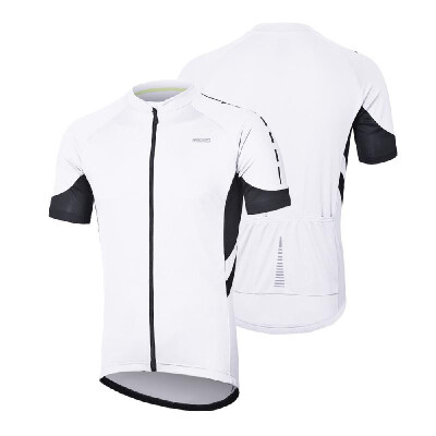 

Arsuxeo Men Cycling Jersey Half Sleeve Biking Top Outdoor Sport Wear Bike Shirt