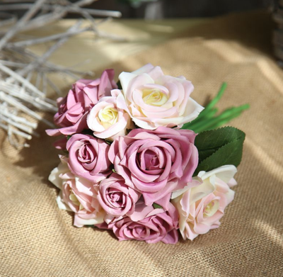 

Rose flower artificial flower simulation flower Wedding bouquet home decoration