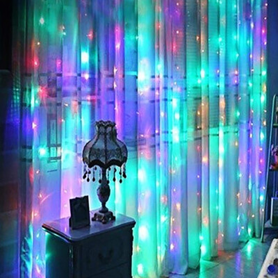 

Led Curtain Lights USB String Lights Bedroom Wedding Christmas Decoration Holiday Lighting