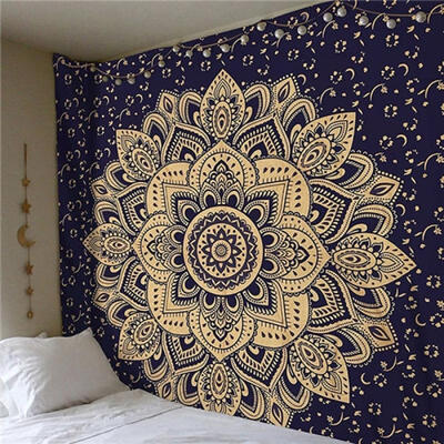 

For Wall Decoration Chic Bohemia Mandala Floral Carpet Wall Hanging Tapestry Fashion Tribe Style Tapestry