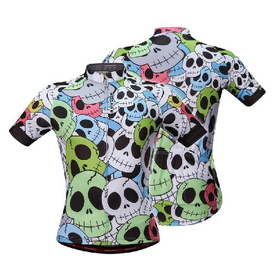 

Mens Summer Cycling Jersey Breathable Short Sleeve Full Zip Bike Shirt MTB Bicycle Riding Jersey