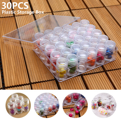 

Embroidery Diamond Storage Box for Diamond Painting with Containers with Lid for Jewelry DIY Art Craft