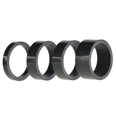 

1-18 Carbon Bicycle Spacer Set 3K Glossy Carbon Spacers Headset Spacer MTB 5MM 10MM 15MM Road Bike Spacers Kit