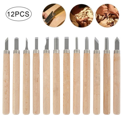 

Willstar 12Pcs Wood Carving Set Wood Carving Tool for DIY Carving Sculpture Wax Carving with Whetstone&Storage Bag