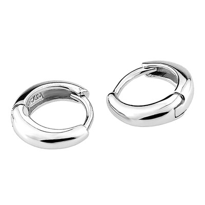 

Willstar 925 Sterling Silver Hoop Earrings Plain Simple Tiny Piercing Nose Lips Earrings