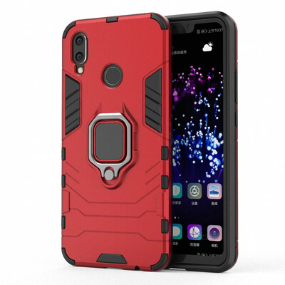 

for Huawei P Smart Plus Smart INE-LX1 INE-L21 Ring Case Car Holder Phone Case for Huawei nova 3i INE-LX2 Hard Armor Case Cover