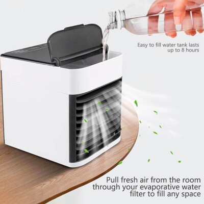 

Willstar Portable Air Cooler Humidifier&purifier USB Desk Fan Smart Mode Human Body Se