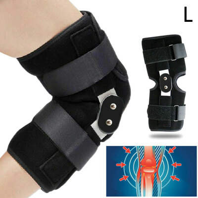 

Willstar Metal Hinged Knee Arthritis Support Brace Guard Stabilizer Strap Wrap Black