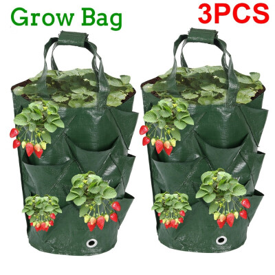 

123pcs DIY Strawberry Planter PE Cloth Container Planting Grow Bag