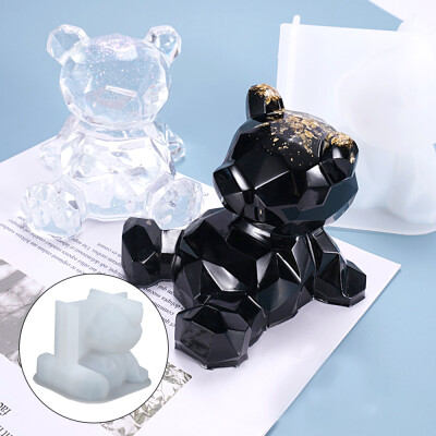 

Willstar DIY Bear Phone Holder Silicone Mould Epoxy Resin Casting Furnish Ornament BR