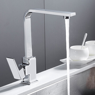 

Kitchen Sink Mixer Taps with Stainless Steel Pipe Rust-proof Spray Faucet Spout
