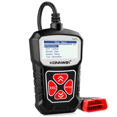 

Willstar 1Set OBD2 Scanner Car Auto Diagnostic Tool Automotive Scanner Multi Language Car Tools-Black