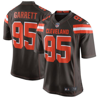 

Mens Football Jersey Cleveland Browns Myles Garrett Brown Game Jersey