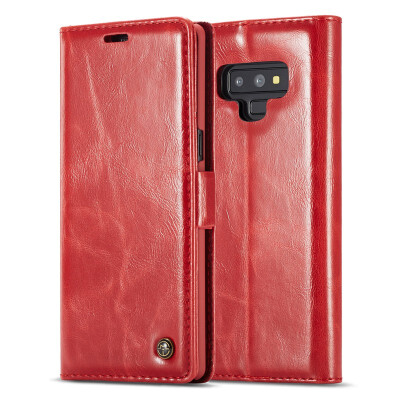 

CaseMe Wallet Case For Samsung Galaxy Note 9 with Stand Leather Flip Cover Ultra-thin Luxury Phone Credit Card Money Cover Case