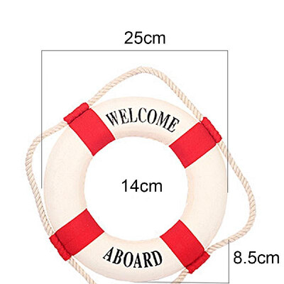 

Supply lifebuoy home decoration Mediterranean style crafts factory direct foam lifebuoy