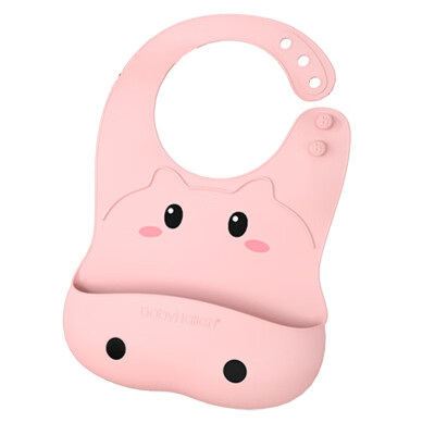 

Small Harlan baby food pocket baby bib waterproof silicone stereo large mouth water pocket children disposable eating bib baby powder