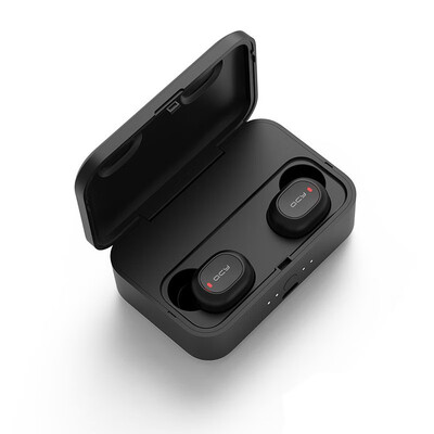 

QCY T1 Wireless Headphones black bluetooth earphone