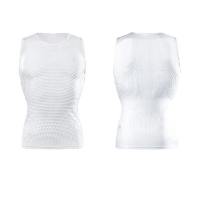 

TOMSHOO Mens Ultralight Baselayer Mesh Sleeveless Compression Shirt Cycling Running Sports Base Layer Undershirt Top