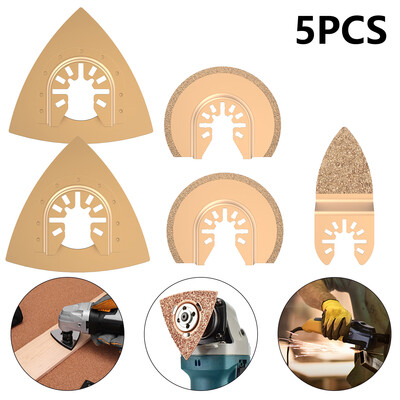 

Willstar Mixed Universal Carbide Oscillating Tool Blades Set Quick Release Oscillating Saw Blades Accessories Kit