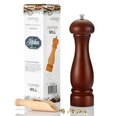 

NeillieN Pepper grinder solid wood pepper&black pepper seasoning pot new manual black walnut pepper grinderpepper pestle