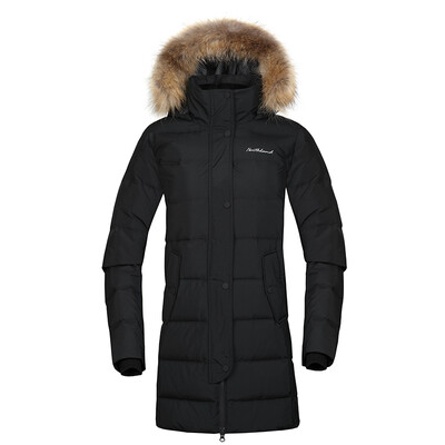 

NORTHLAND down jacket 2018 autumn&winter Ruiyi womens one-piece woven down jacket black female 17596A  code