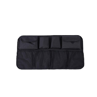

Auto Car Organizer Trunk Back Seat Universal Storage Bag Mesh Net Pocket Blue
