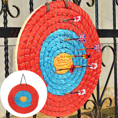 

Willstar 1PCS Straw Archery Target Hand-Made Arrow Target for Shooting Practice Bullseye Archery Target-118