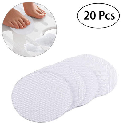 

1020pcs Non-Slip Safety Bathtub Shower Stickers PEVA Adhesive Discs Non-Toxic Anti-Bacterial Mat