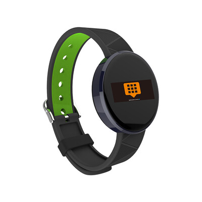 

S12 Smart Bracelet Sport Watch Heart Rate Sleep Monitor with OLED Screen Fitness Tracker Touch Pad Blood Pressure