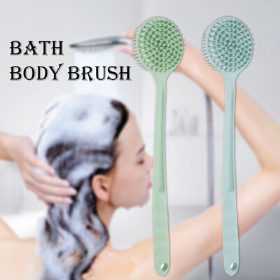 

Willstar Silicone Bath Body Brush Shower Back Brush Massage Scrubber Long Handle
