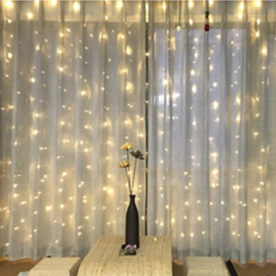 

Linkable LED Window Curtain Lights Fairy Party Home Indoor Decoration Lamp Christmas Wedding Bar Holiday Charging