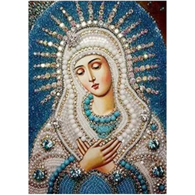 

DIY Diamond Painting Cross Stitch Religion Icon of Leader Embroidery Religious Virgin Home Decor Rhinestone mosaic needlework Canv