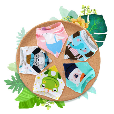 

Youbeidi baby saliva towel baby cotton triangle towel childrens headband bib pocket newborn supplies large animal models 5 loaded