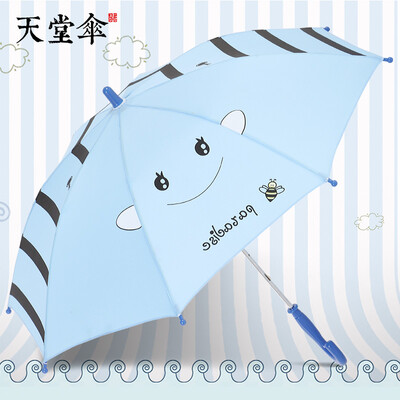 

Heaven umbrella umbrella small&cute children umbrella water-repellent hit cloth straight rod baby umbrella 13030