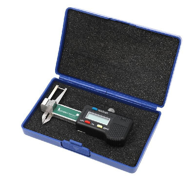 

High Precision LCD Digital Display Minitype Caliper Diamond Jewelry Thickness Gauge with Range of 25mm&Accuracy of 001mm