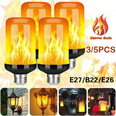 

Willstar LED Flame Effect Fire Light Bulbs 4 Modes Flickering Effect Lighting Atmosphere Decoration Lights