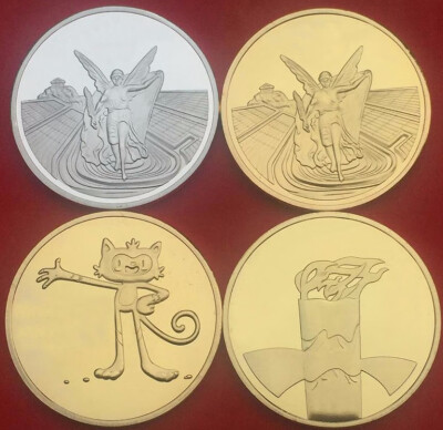 

40mm 4 PCS SET Souvenir Coins