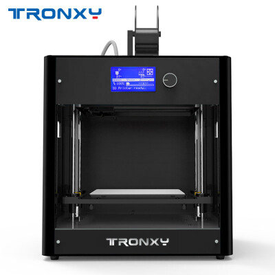 

Tronxy C5 Desktop 3D Printer High Precision Dual Z Axis Rods with LCD Screen Printing Size 210210210mm Support TF Card USB Inter