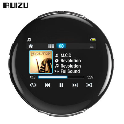 

Ruizu RUIZU M1 8G black Bluetooth external student mini portable sports lossless music player mp3mp4 English listening e-book