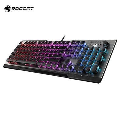 

German ice leopard ROCCAT Vulcan Vulcan100 full color transparent RGB mechanical keyboard game keyboard esport keyboard Titan axis eat chicken keyboard peripherals