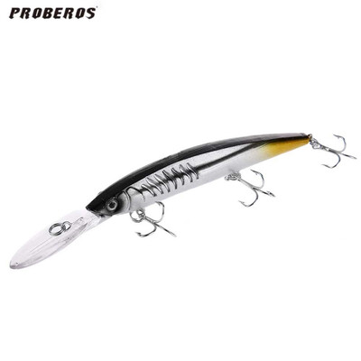 

PROBEROS Hard Weever Shape Fishing Bait for Outdoor Activity
