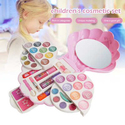

Willstar Kids Makeup Set For Girls Real Washable Cosmetics Kit Children Play Dressing