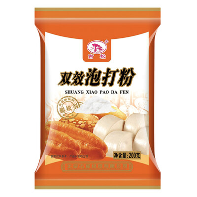 

Gusong baking leavening agent double effect baking powder 200g twenty years brand