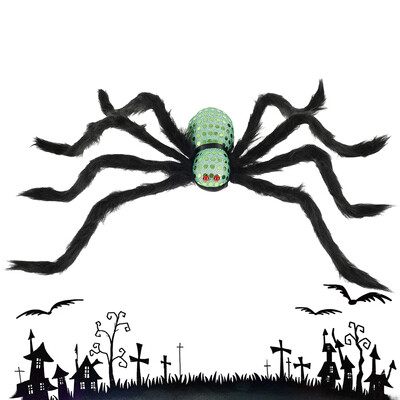 

Willstar 1PC Spider Halloween Decoration Haunted House Prop Indoor Outdoor Giant Decor
