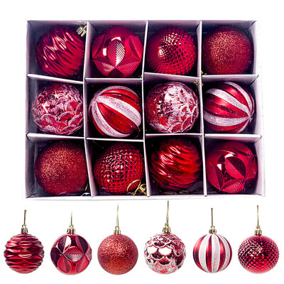 

Willstar Christmas Balls Shatterproof Christmas Tree Ball Ornaments Decorations for Xmas Trees Wedding Party Home Decor