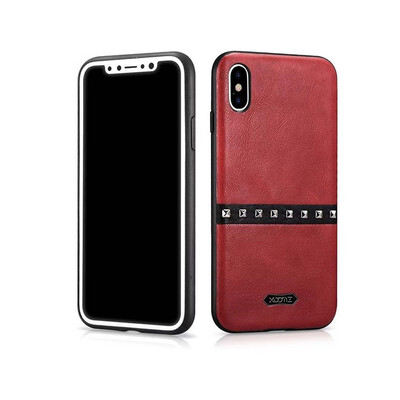 

XOOMZ For iPhone X 10 Case Luxury 3D Glitter Slim Soft Silicone TPULeather Armor Shockproof Protective Back Phone Case Cover