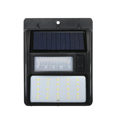 

1 Pcs Solar Powered Lamp PIR Motion&CDS Night Sensor LED Wall Light for Outdoor Garden Waterproof 35 LEDs